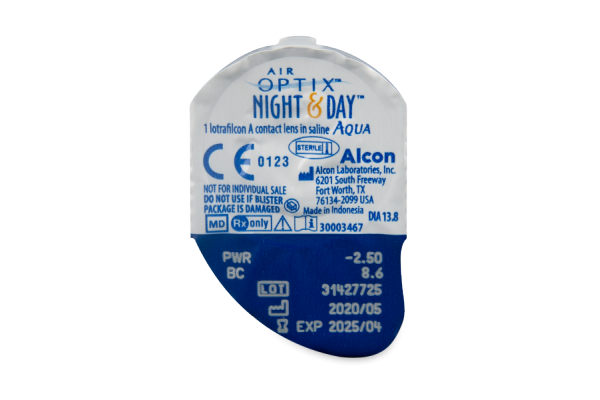 Air Optix Night & Day Aqua Μυωπίας Υπερμετρωπίας Μηνιαίοι (3 φακοί) Air Optix Night & Day Aqua Μυωπίας Υπερμετρωπίας Μηνιαίοι (3 φακοί)