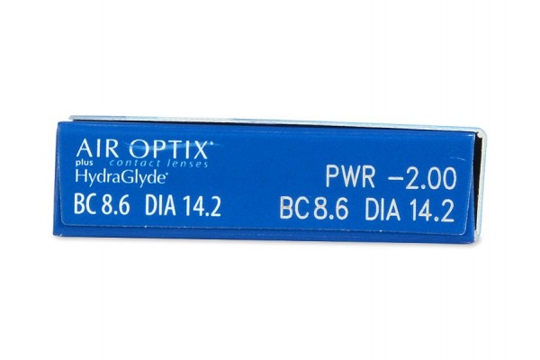 Air Optix Plus Hydraglyde Μυωπίας Υπερμετρωπίας Μηνιαίοι (6 φακοί) Air Optix Plus Hydraglyde Μυωπίας Υπερμετρωπίας Μηνιαίοι (6 φακοί)