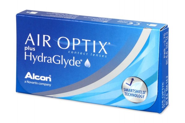 Air Optix Plus Hydraglyde Μυωπίας Υπερμετρωπίας Μηνιαίοι (6 φακοί) Air Optix Plus Hydraglyde Μυωπίας Υπερμετρωπίας Μηνιαίοι (6 φακοί)
