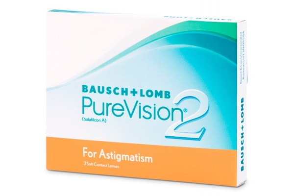 PureVision 2 For Astigmatism Αστιγματικοί Μηνιαίοι (3 φακοί) PureVision 2 For Astigmatism Αστιγματικοί Μηνιαίοι (3 φακοί)