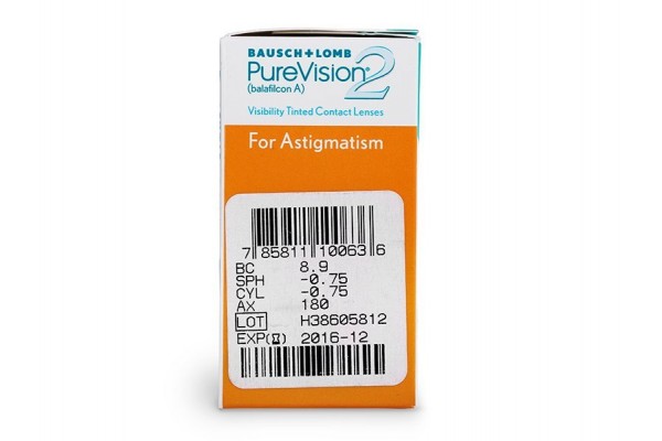 PureVision 2 For Astigmatism Αστιγματικοί Μηνιαίοι (6 φακοί) PureVision 2 For Astigmatism Αστιγματικοί Μηνιαίοι (6 φακοί)